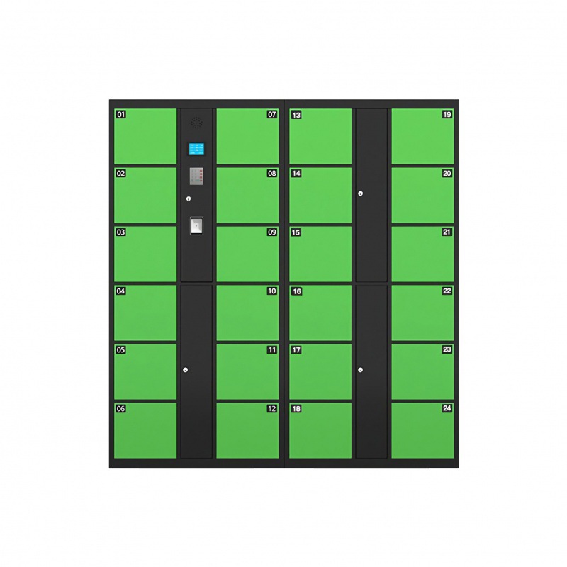 超市智能电子存包柜商场条码储物柜指纹密码寄存柜刷卡物品存放柜