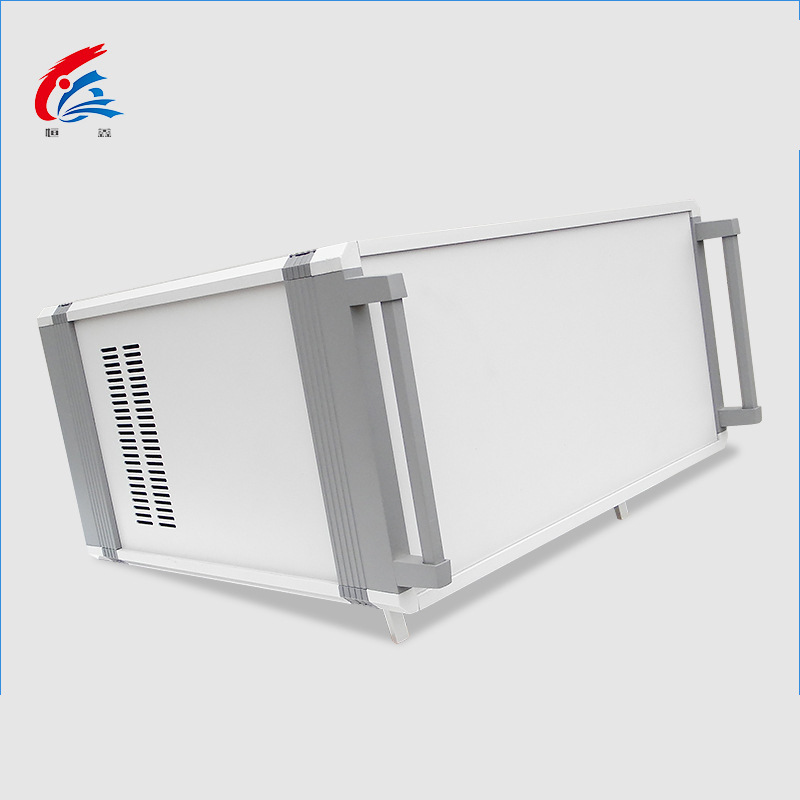 机箱机柜 H型铝合金机箱仪表外壳铝型材台式带大撑脚机箱