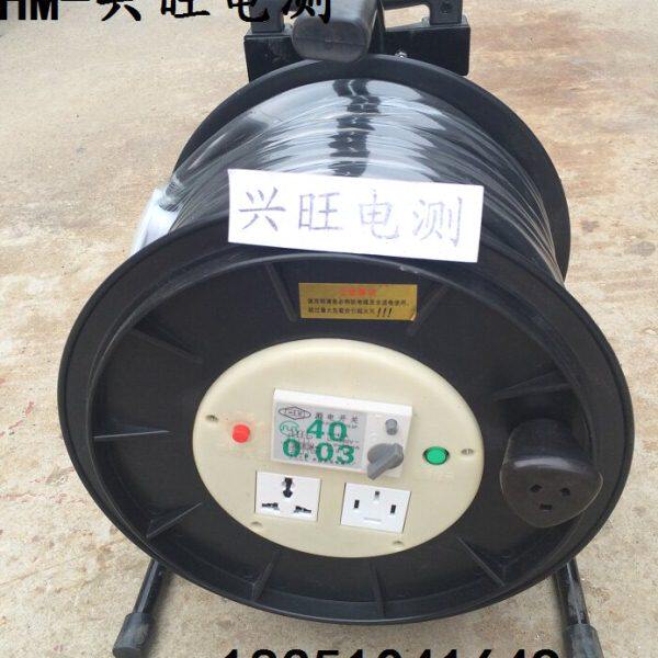 移动电缆盘三相五线绕线盘220V380V工程卷盘50米电源线轴长插线板