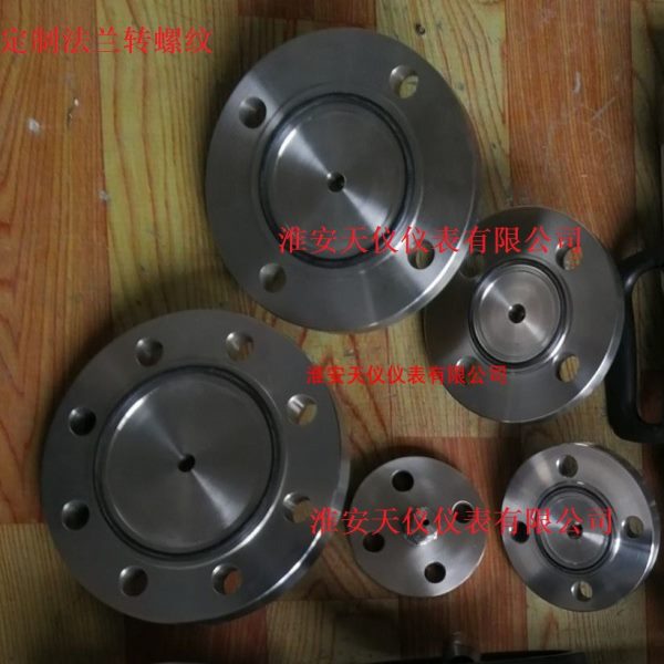 法兰转螺纹 订做各种样式转换接头 膜片压力表校验用测试法兰接头