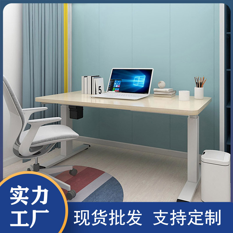 厂家直供 单人升降办公桌 升降站立式电脑桌移动电动升降桌智能桌