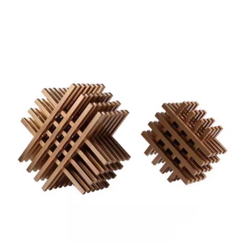 现代简约创意几何铁艺摆件井字号工艺品样板房售楼处桌面书架饰品