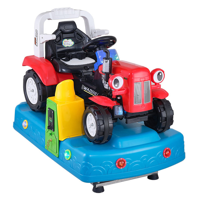 2025年新款商用拖拉机摇摇车厂家直销儿童电动投币扫码支付摇摆机