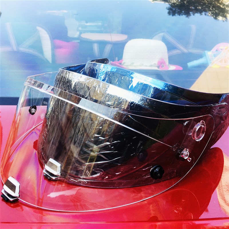 现货原装 RPHA11RPHA70头盔配件内衬透明黑色电镀镜片毒液漫威