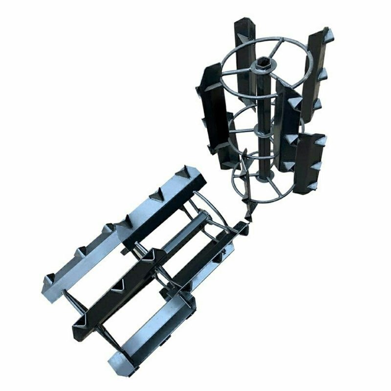 水田轮微耕机专用水田刀旋耕机配件平田轮打田耙田轮农机农具包邮