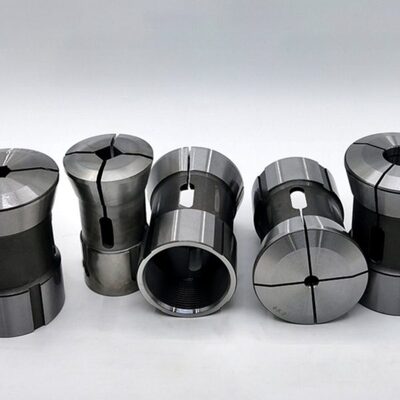 0640机圆孔/四方/六角形夹头弹簧钢车床型后拉式六方形弹性筒夹