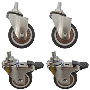 适配本店侧架 带刹车静音承重力强 金洋 万向轮