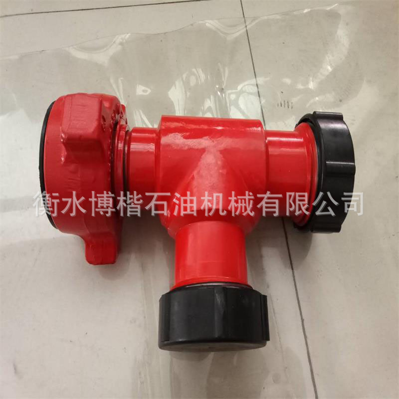 现货 2寸1502高压由壬三通 高压由壬T型变径三通 丝扣三通35CrMo