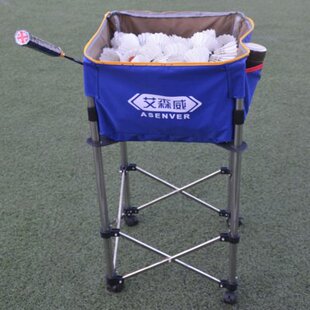 羽毛球训练用多球框多球筐多球车装球筐多功能教练用装球框装球车