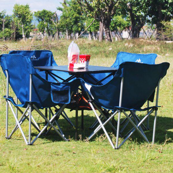 与途户外便携式折叠露营桌椅自驾游野餐桌椅野营装备桌户外折叠桌