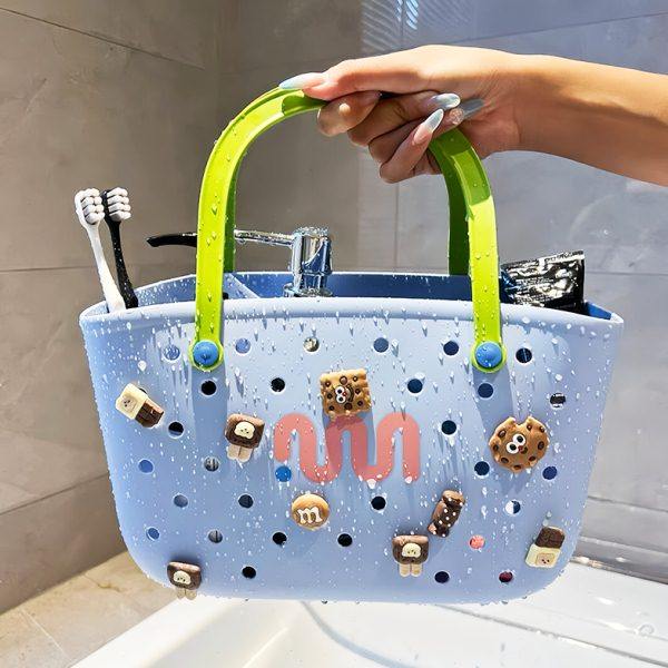 洗澡提篮洗漱包学生宿舍开学好物大容量收纳包浴室澡堂多巴胺撞色,家庭/个人清洁工具,洗漱包,淘宝优惠券,粉丝福利购,淘宝优惠卷