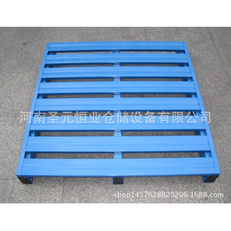 金属托盘栈板g厂家仓库防潮垫板仓储货架重型叉车用钢制铁托盘定