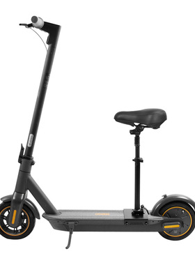 适用9号电动滑板车G30MAX座椅可折叠减震坐垫G30LP免打孔座位配件