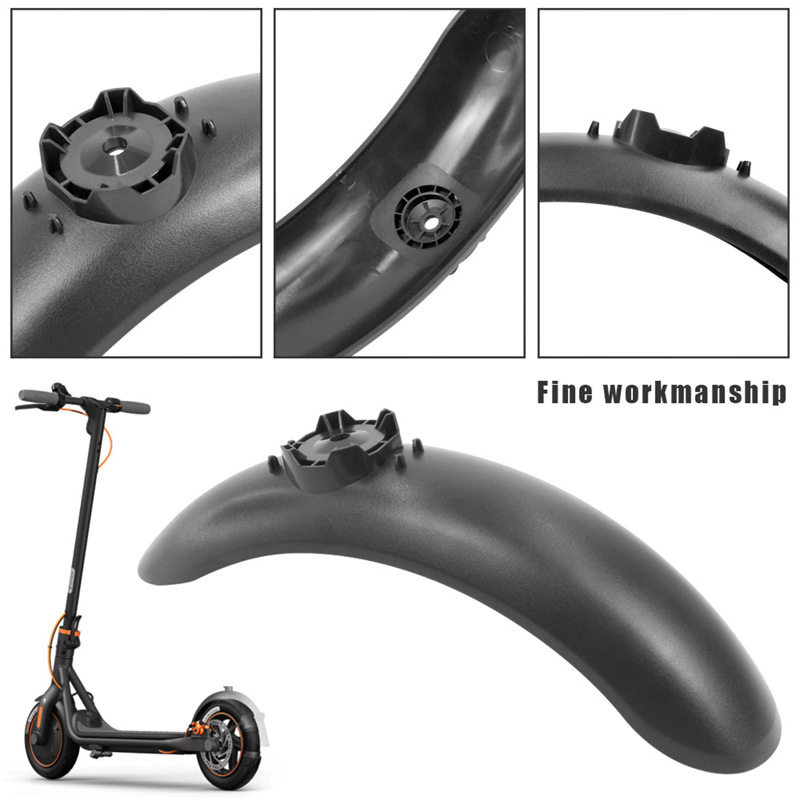 适用9号F20/F25/F30/F40电动滑板车前挡泥板防水溅挡泥板改装配件