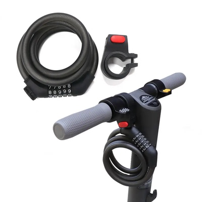 适用小米9号滑板车1S Pro M365防盗链条锁F20 F30 F25 F40密码锁