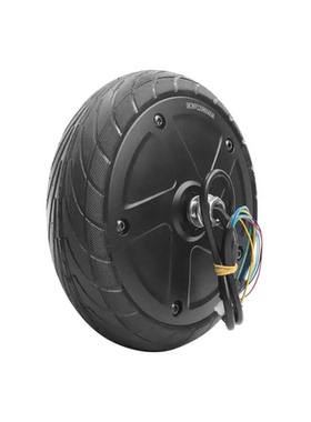适用9号ES1ES2ES3ES4滑板车前驱动电机轮胎250W电机前轮总成马达