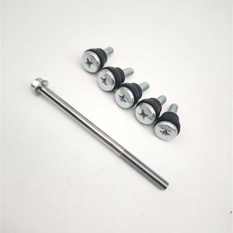 巧格i125传动盖螺丝赛鹰gt福喜as125边盖铝Q盖传动箱塑料外盖螺丝