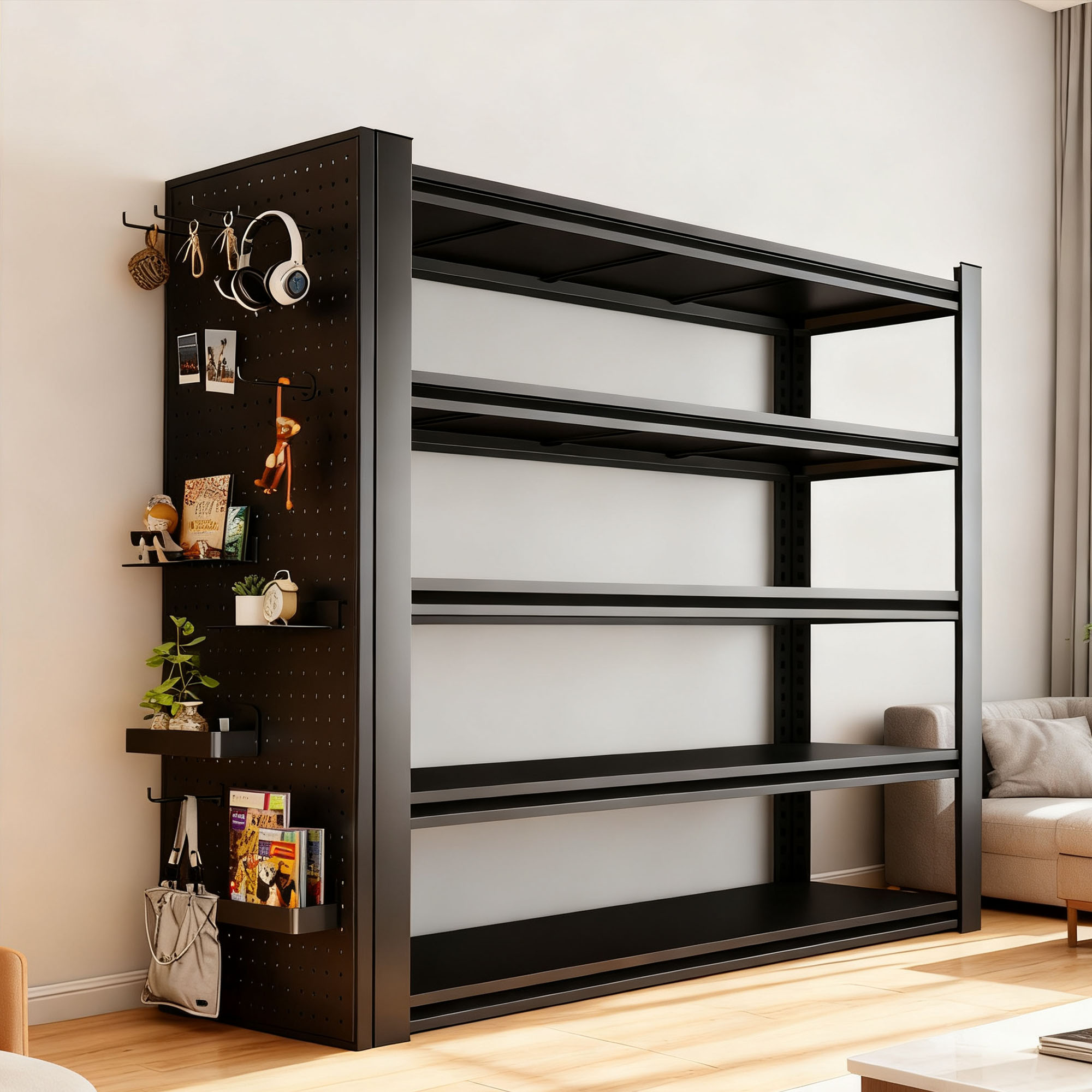 家用多层落地收纳架储物架