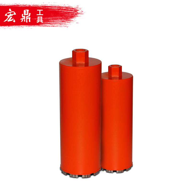 金刚石薄壁水钻头 工业级空调油烟机管道墙壁快速干湿打水钻钻头