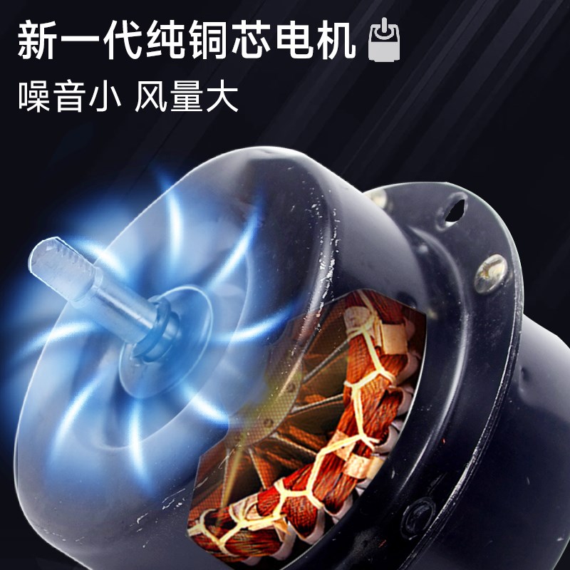 农村厨房专用排气扇强力排风扇大吸力抽油烟机涡轮工业抽风机排烟