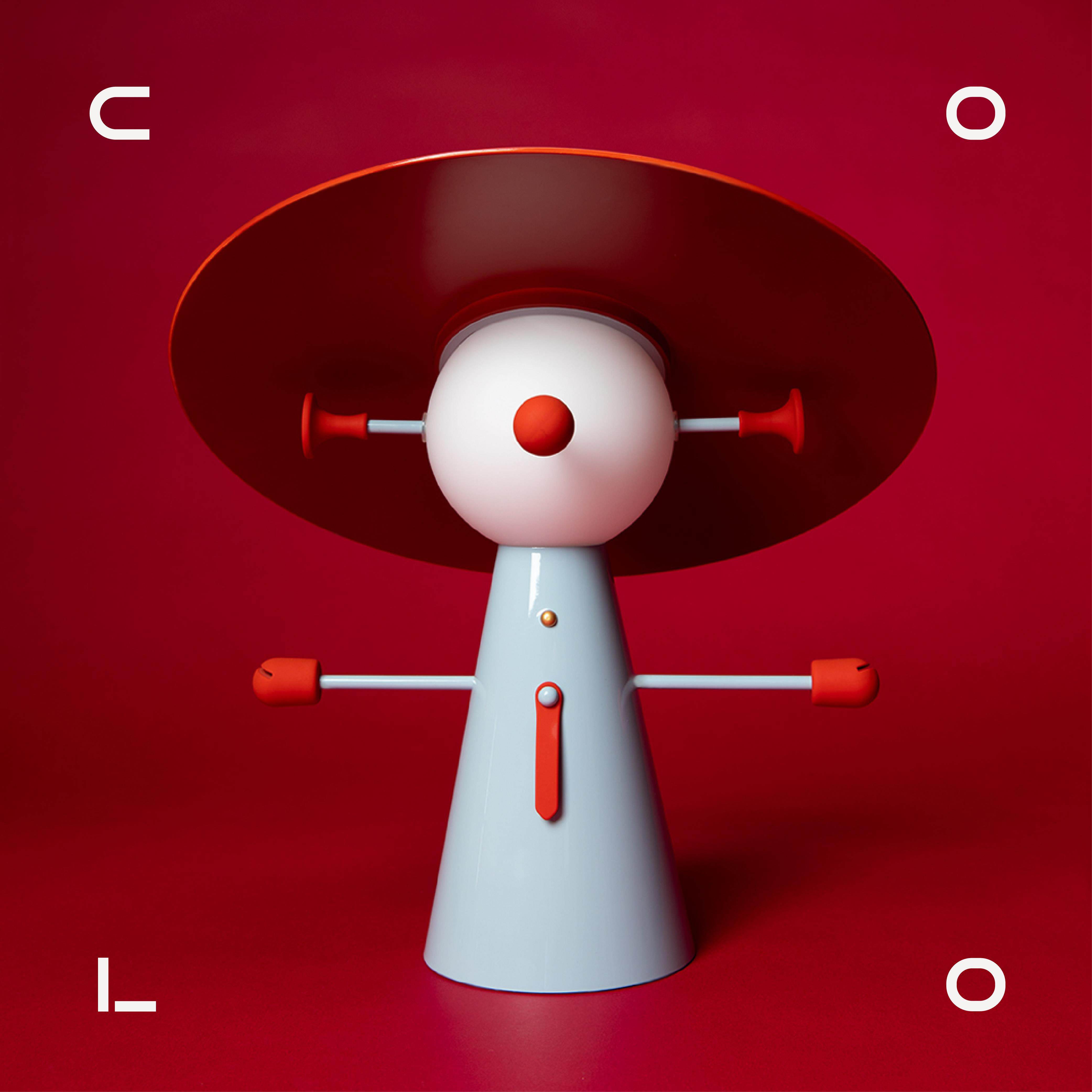 CLOO角落 Buddy灯仔北欧现代创意原创设计书桌面床头卧室氛围台灯