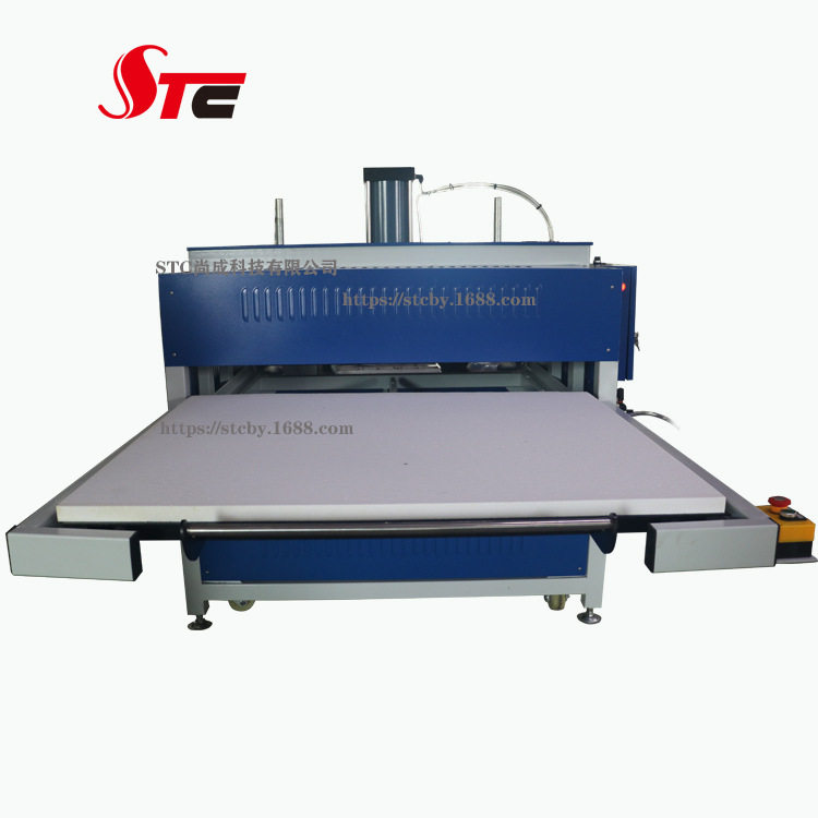 STC厂家直销 供应大型平面双边双工位气动热升华烫画机