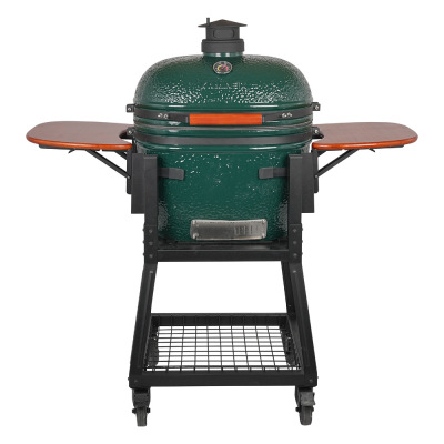 大铁蛋23英寸户外烧烤炉bbq kamado烟熏炉推车款焖烤炉披萨炭烤炉
