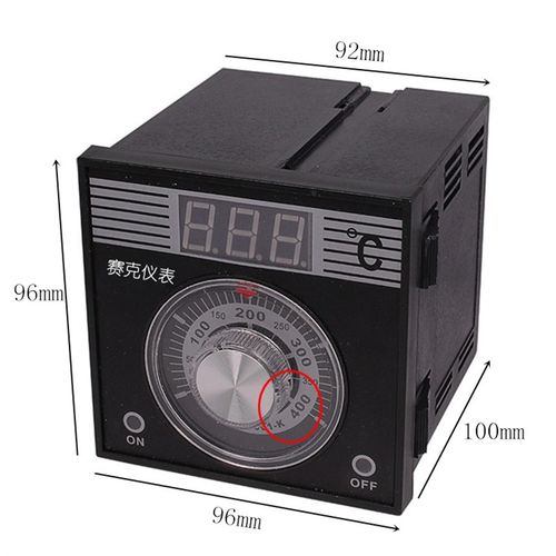 烤箱温控仪TEL96-9001K温度控制器电热控温表 0-400度电烤箱配件*