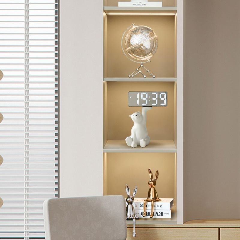 钟表摆件网红多巴胺座钟台钟桌面家用台式钟表时尚坐钟家时钟摆件,家居饰品,台钟/闹钟,淘宝优惠券,粉丝福利购,淘宝优惠卷