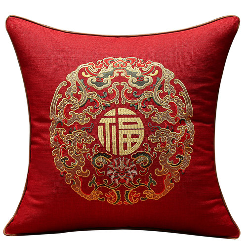 新中式红木沙发坐垫定制实木家具沙发罩套防滑四季通用沙发垫定制