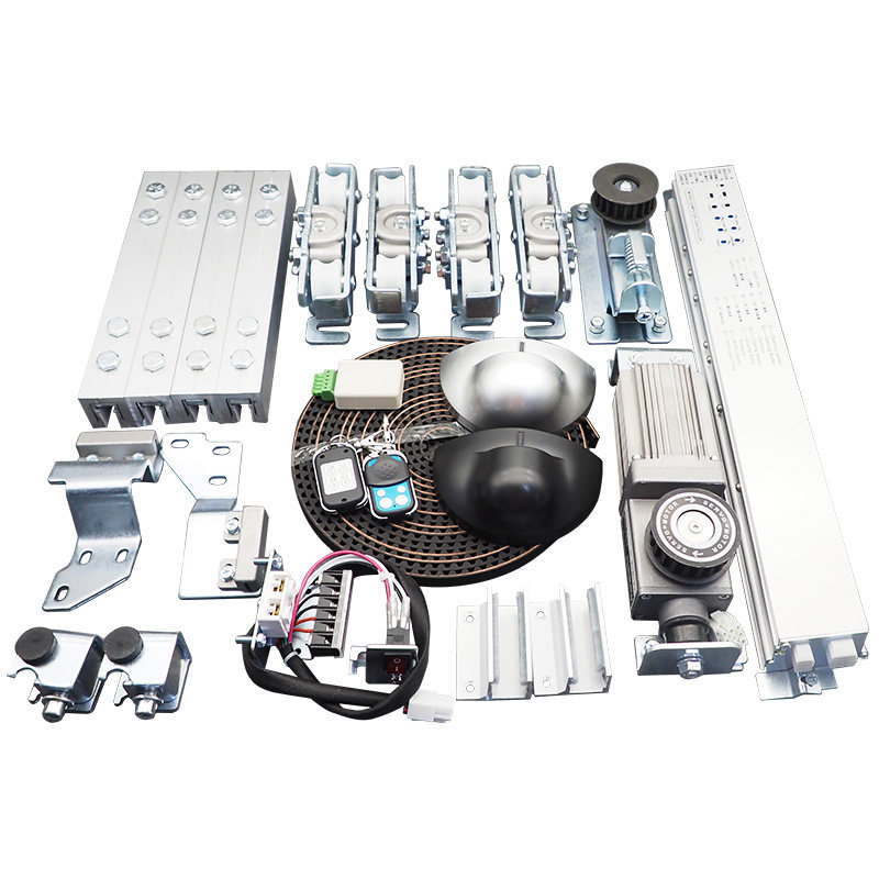 热卖自动感应玻璃门电动平移控制器无刷直流电机滑轨吊架遥控开关