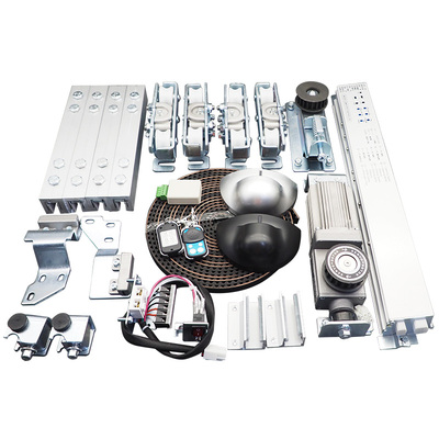 热卖自动感应玻璃门电动平移控制器无刷直流电机滑轨吊架遥控开关