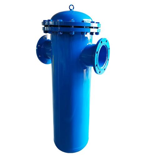 DN50/65/80/100法兰碳钢压缩空气精密过滤器铸铁空压机油水分离器
