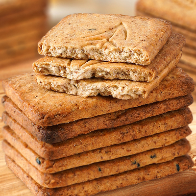 粗粮饼干无糖全麦五谷杂粮糖尿人