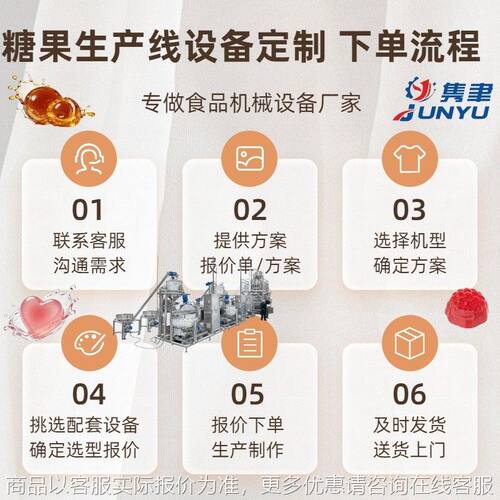 糖果机器软糖生产机机械软糖机器设备厂家上海实体工厂源头有现货