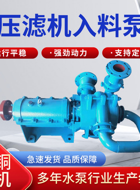 ZJW压滤机入料泵煤泥抽沙泵SYA渣浆泵浮选机泥浆加压杂质泵抽水泵