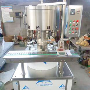 猕猴桃酒灌装机鲁汇白兰地灌装设备全自动回转式高精度灌装机