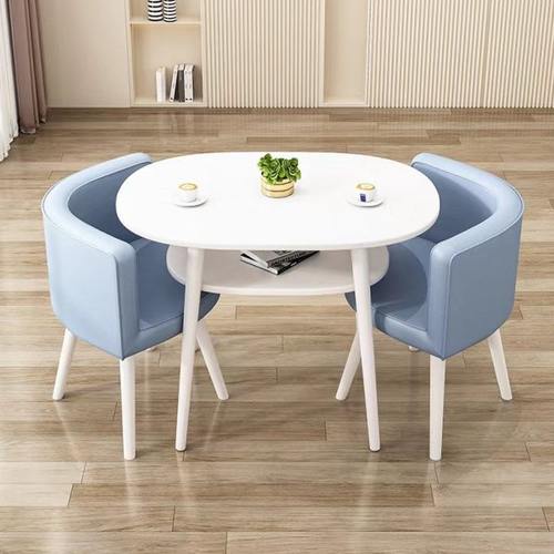 阳台休闲桌椅公寓小户型休息区现代简约茶几店铺洽谈会客接待桌子