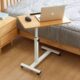 移动床边桌侧边款 简易床上书桌可折叠升降沙发小桌子办公懒人c型