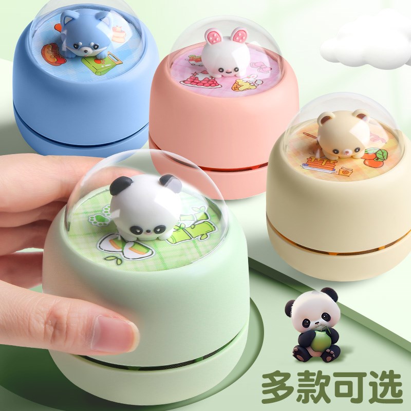小学生桌面吸尘器充电款橡皮屑清理器电动吸橡皮擦屑机二合一大吸