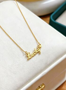 LuckyLOVE爱心锁骨链6