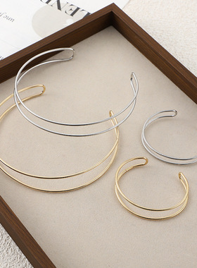 欧美风冷淡风开口手镯