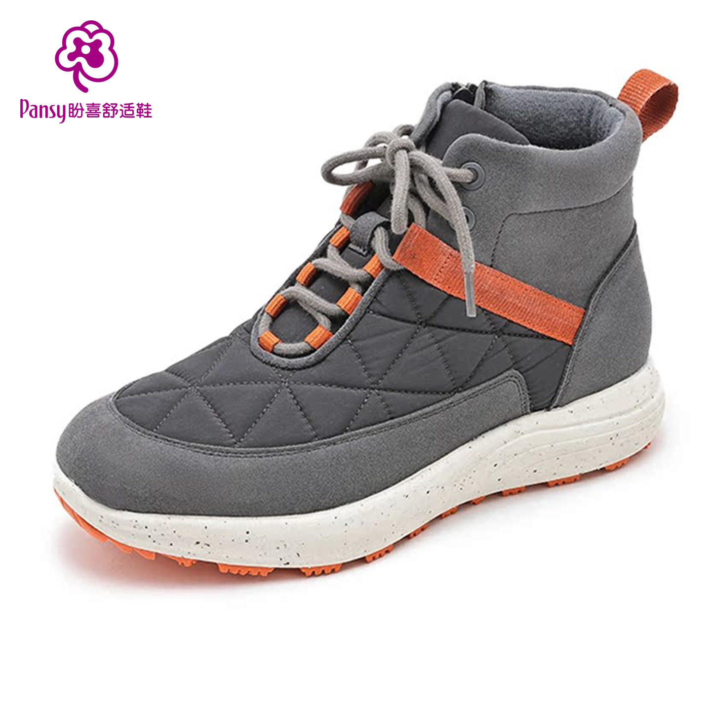Pansy盼喜日本休闲旅游轻便防滑水秋冬季保暖盼喜雪地靴女舒适鞋,女鞋,时尚雪地靴,淘宝优惠券,粉丝福利购,淘宝优惠卷