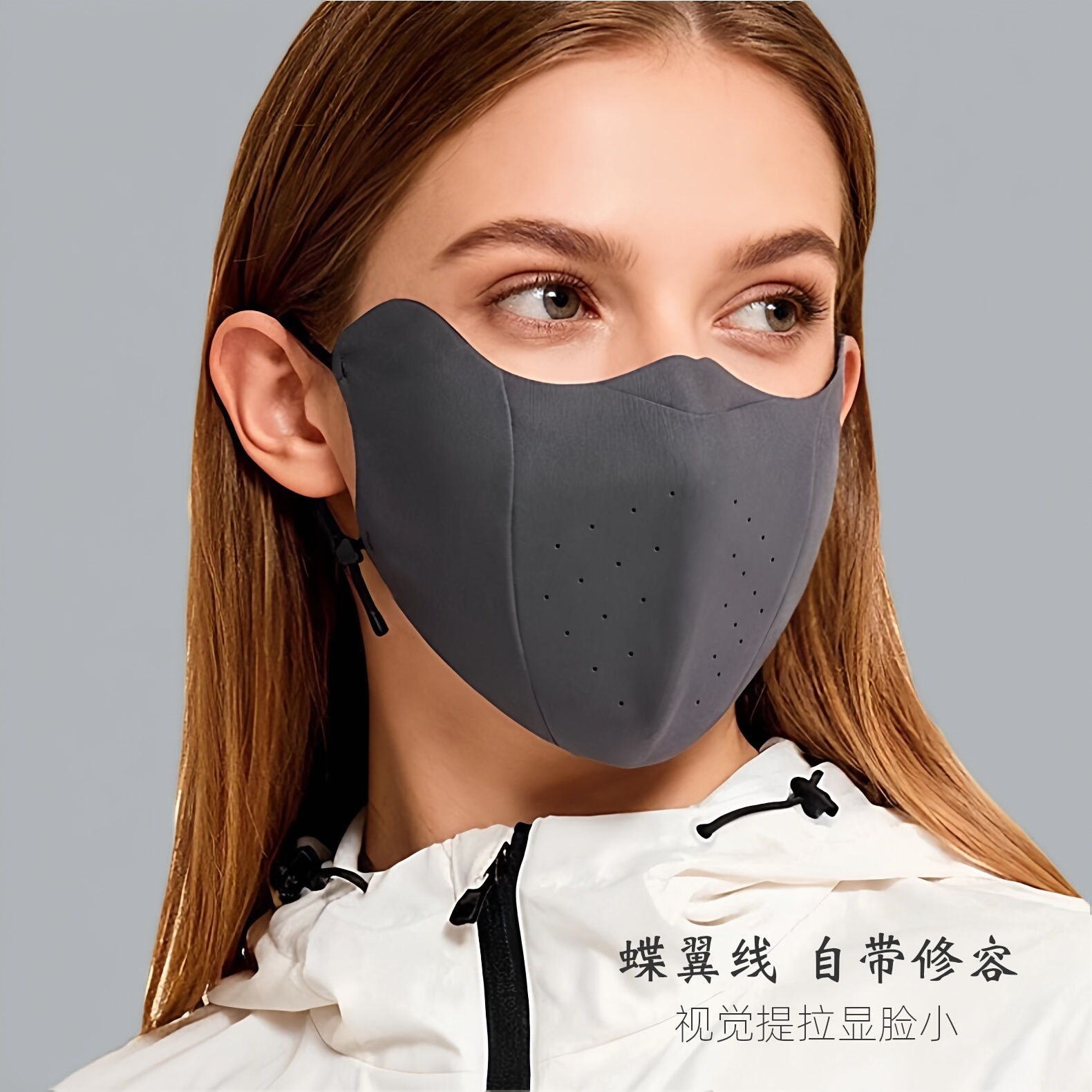 保暖口罩女冬季防风防寒脸罩