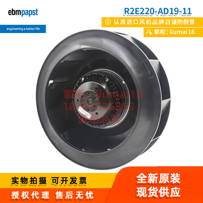 R2E220-AD19-11德国ebmpapst风机