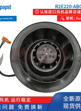 R2E220-AB08-12/AB08-62德国ebmpapst风机变频器数据机柜离心风扇
