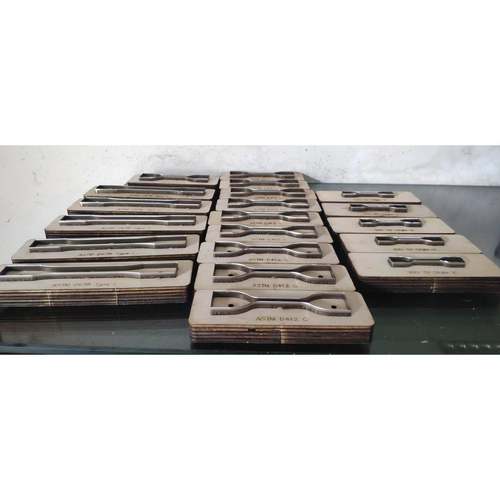 哑铃裁刀ASTM切刀各种刀模可生产6*115直角裁刀裤型刀模厂