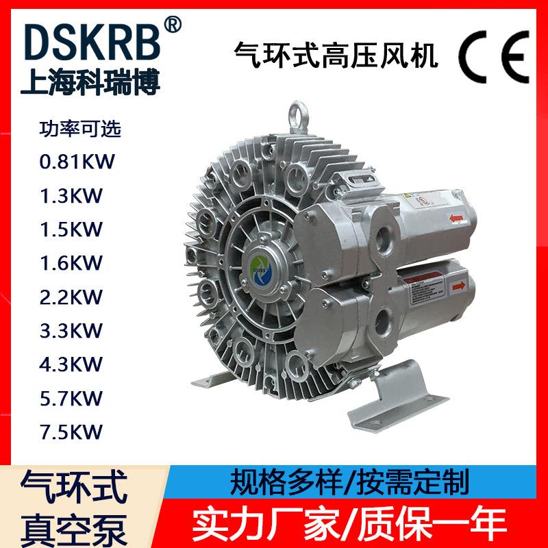 4KRB系列单级气环式高压风机单叶轮侧流式风机单段漩涡式真空泵
