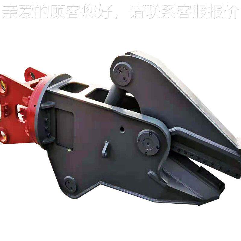 大率拆功车剪挖掘机改装处废钢理GIS废料掘机属具拆车机液挖压鹰