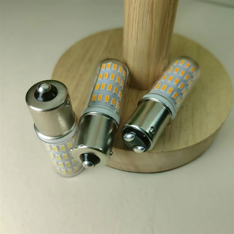 B15卡口灯泡LED12V24V船桅杆灯航行机床220V双触点报警信号灯超亮